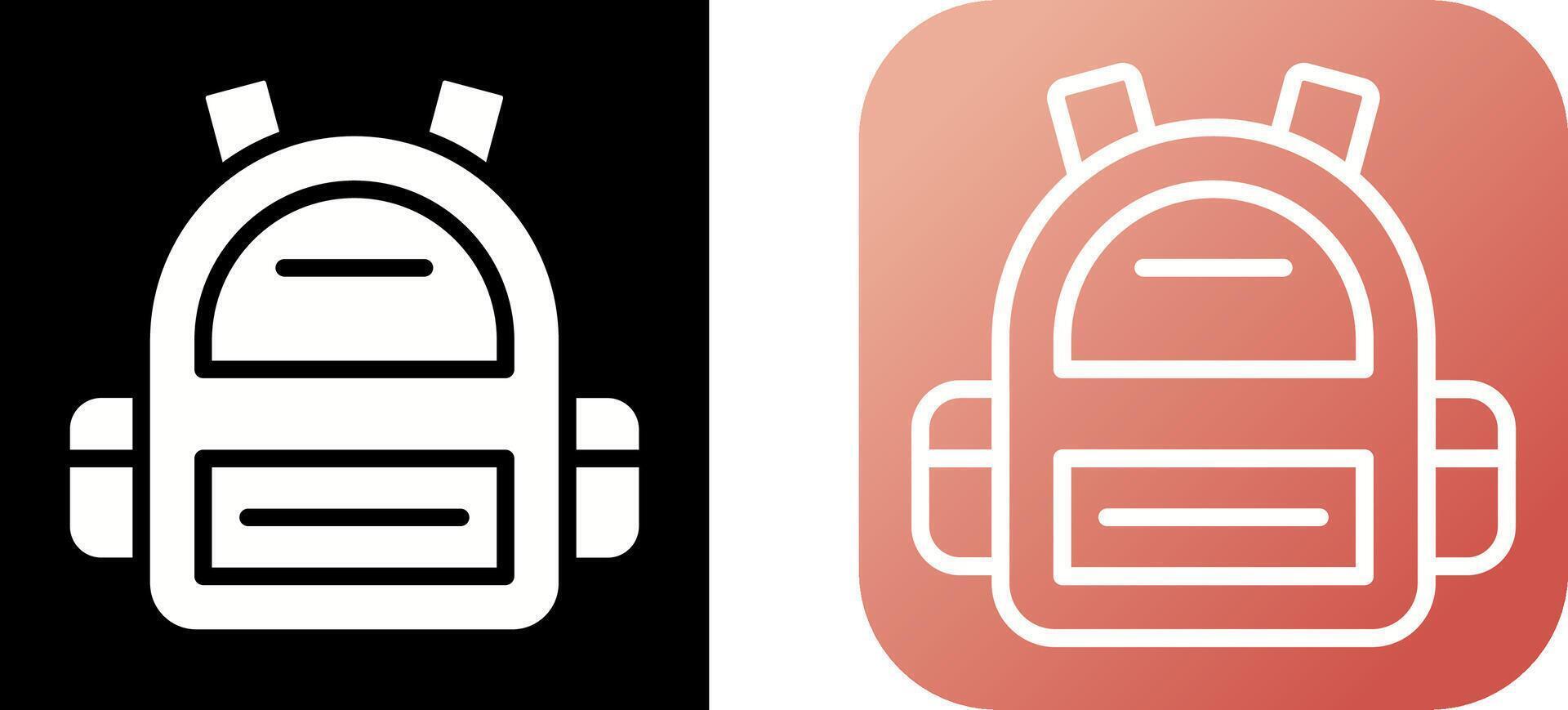 Backpack Vector Icon