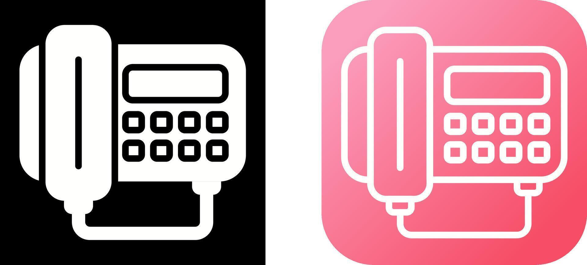 Fax Vector Icon