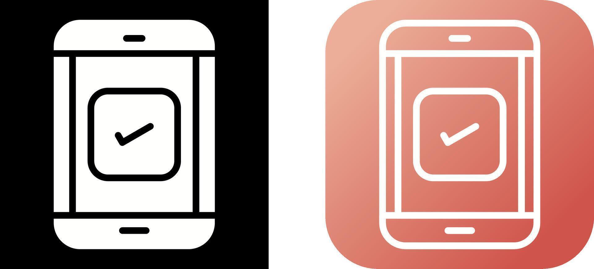 Self-Checkout Vector Icon