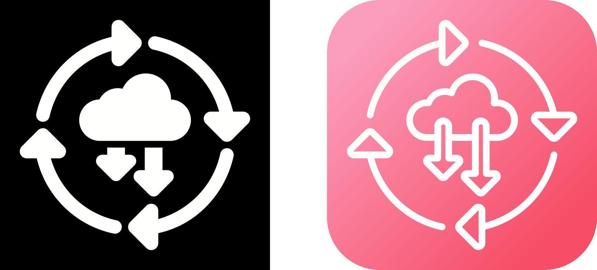 Continuous Deployment Vector Icon