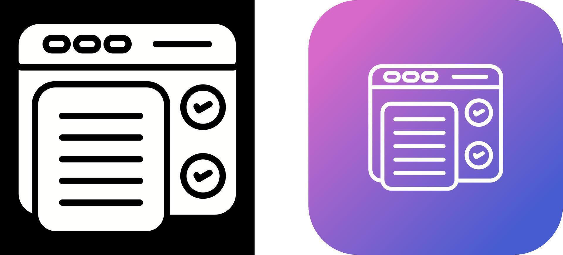 Concept Testing Vector Icon