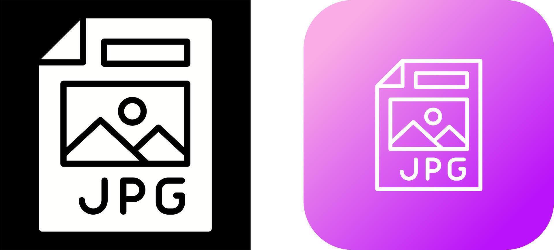 Unique Two Icons Set vector