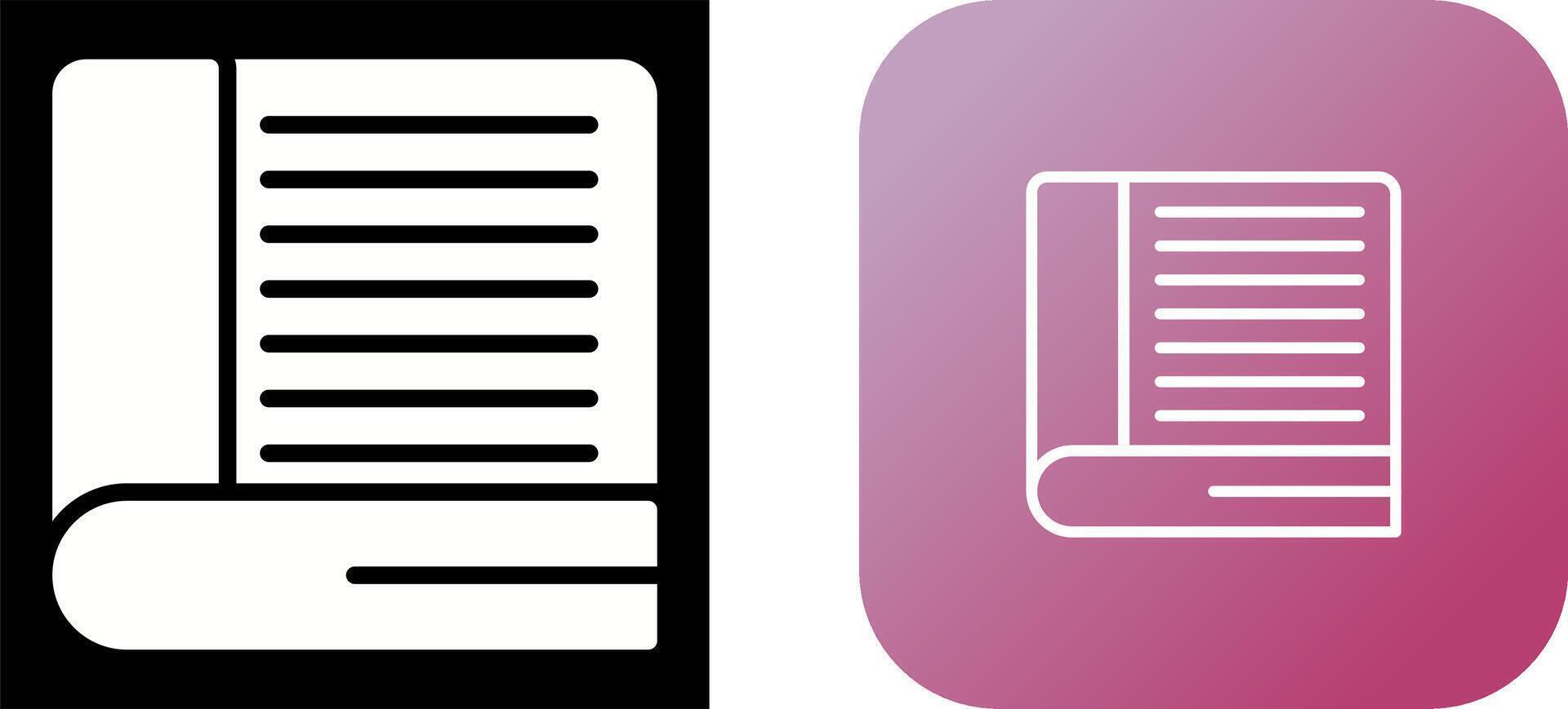 Unique Two Icons Set vector