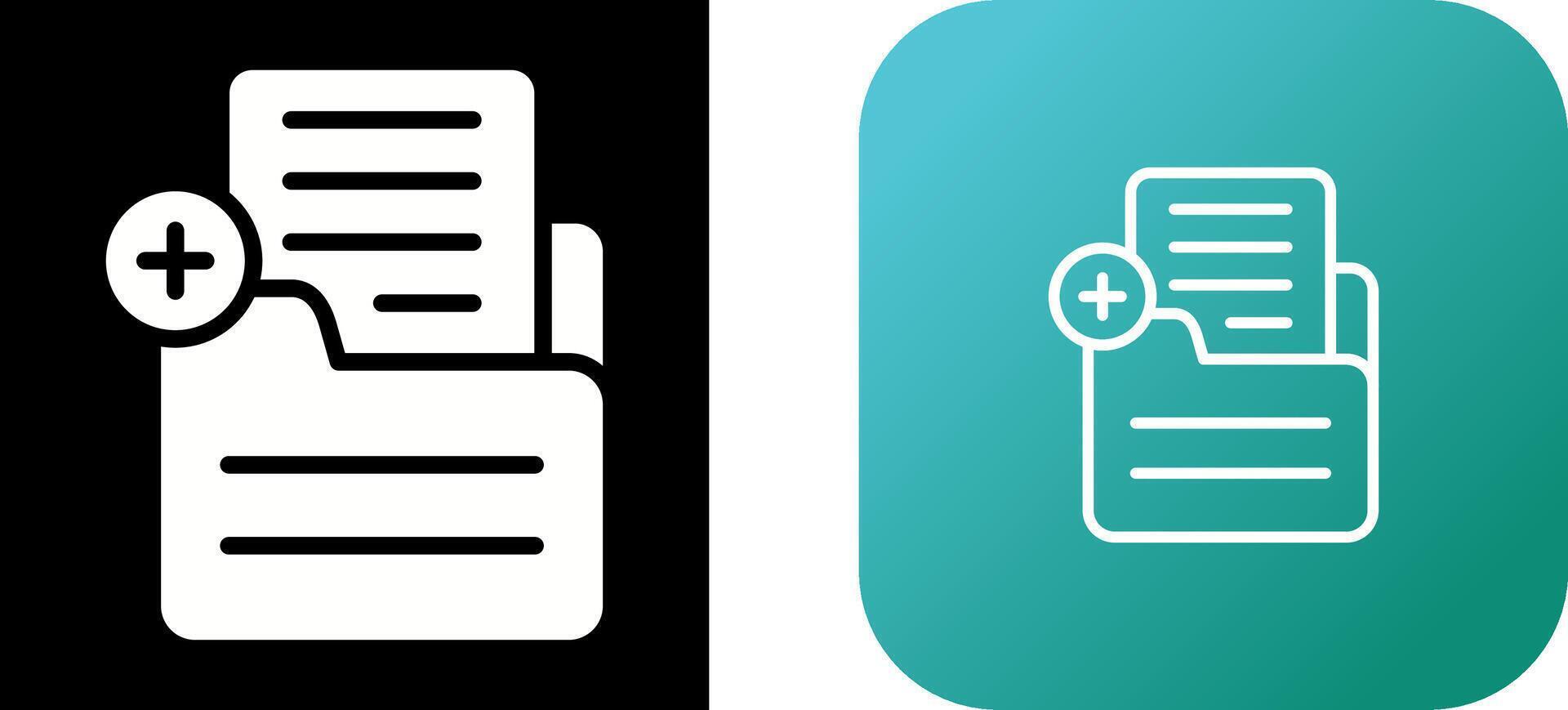 Document Add Vector Icon