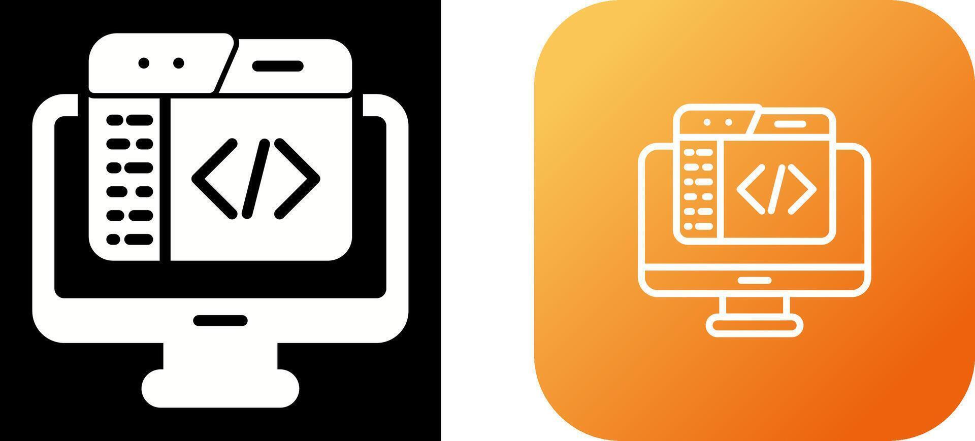 Code Editor Vector Icon