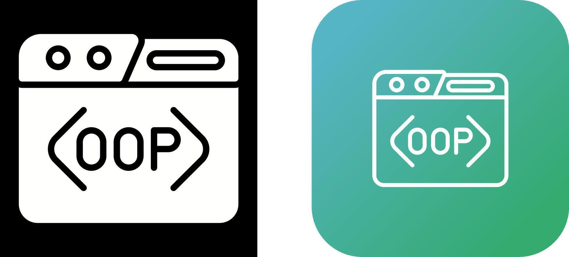 OOP Vector Icon