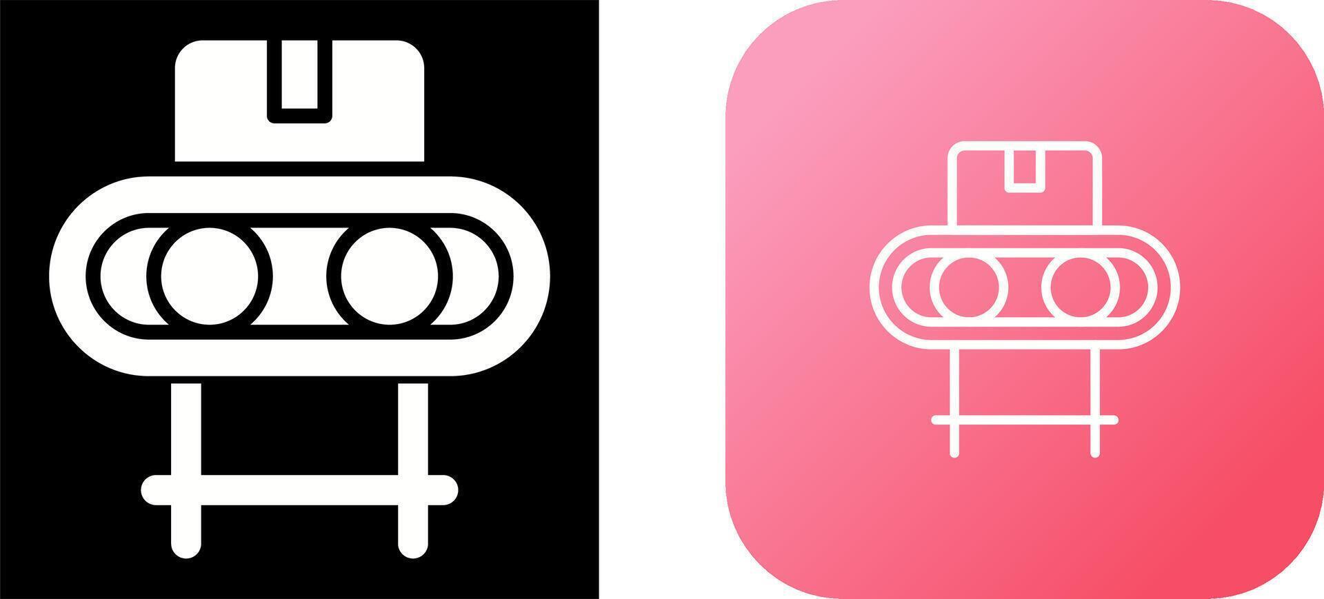 Conveyor belt Vector Icon