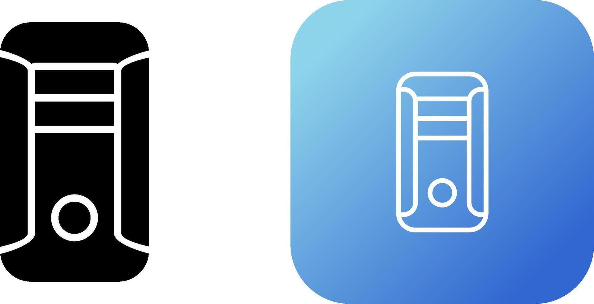 Cpu Tower Vector Icon