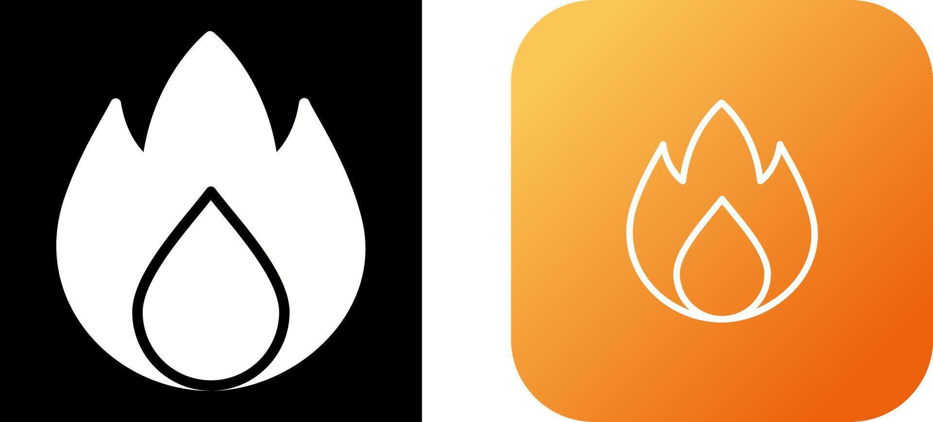 Flame Vector Icon