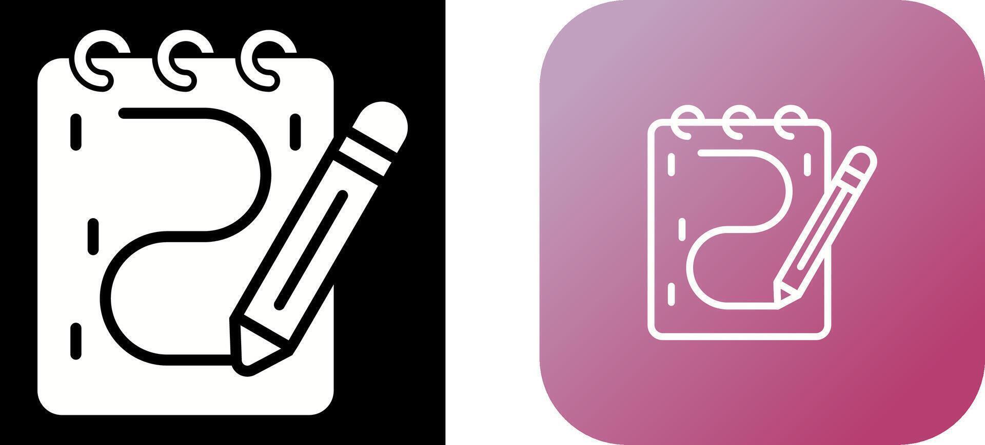 Sketching Vector Icon