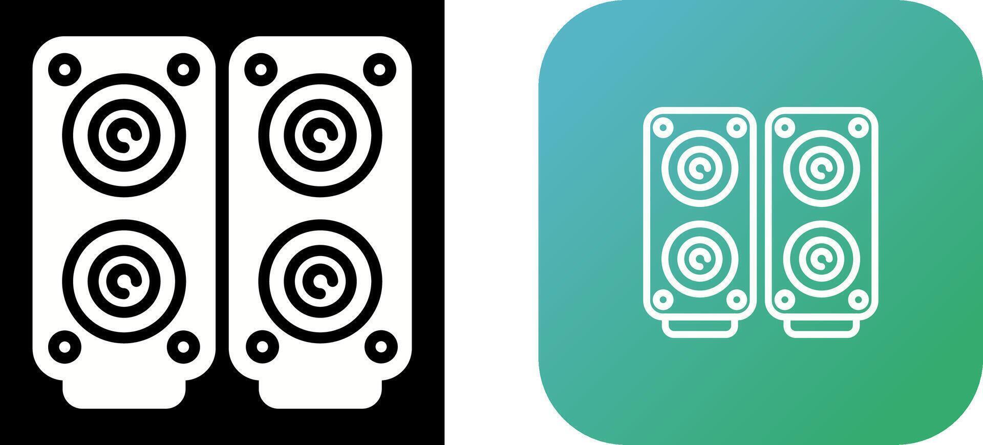 Speakers Vector Icon