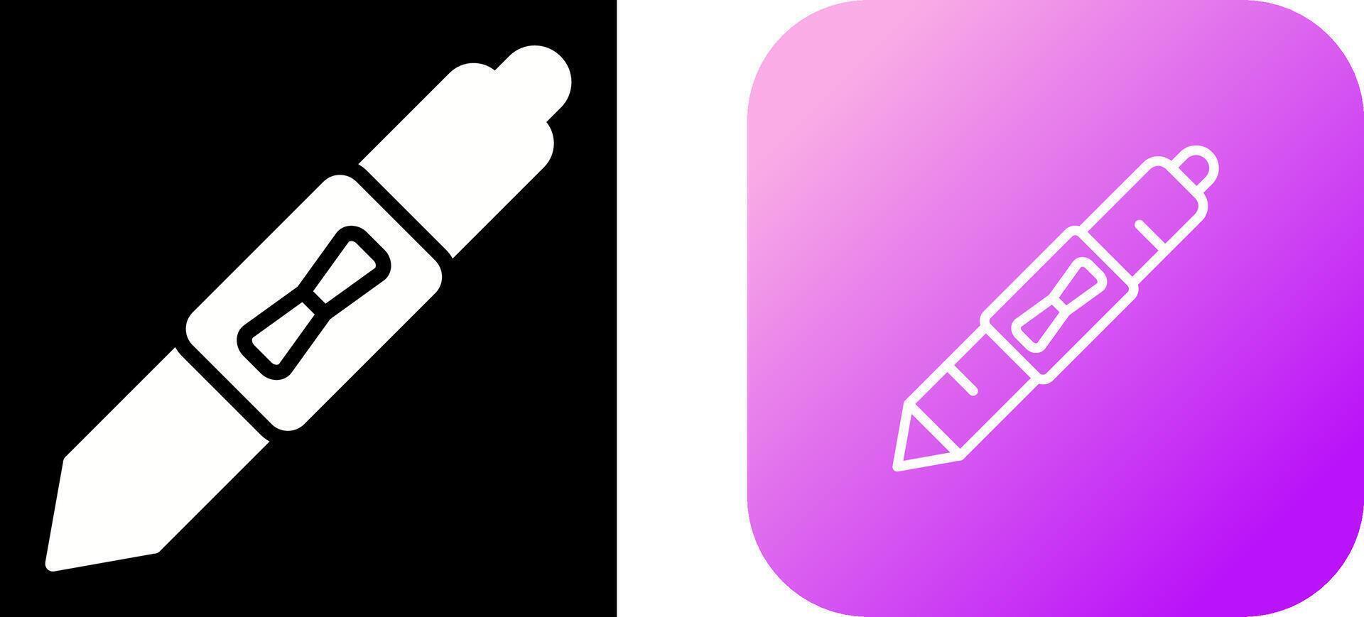 Tablet Pen Vector Icon