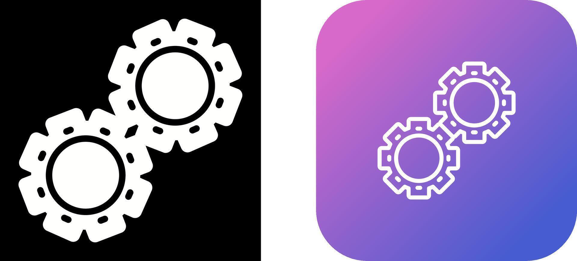 Gears Vector Icon