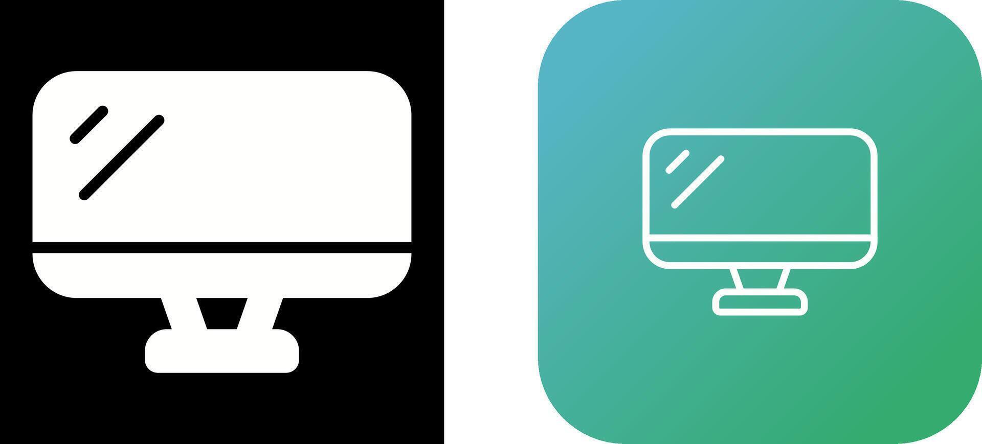 Monitor Vector Icon