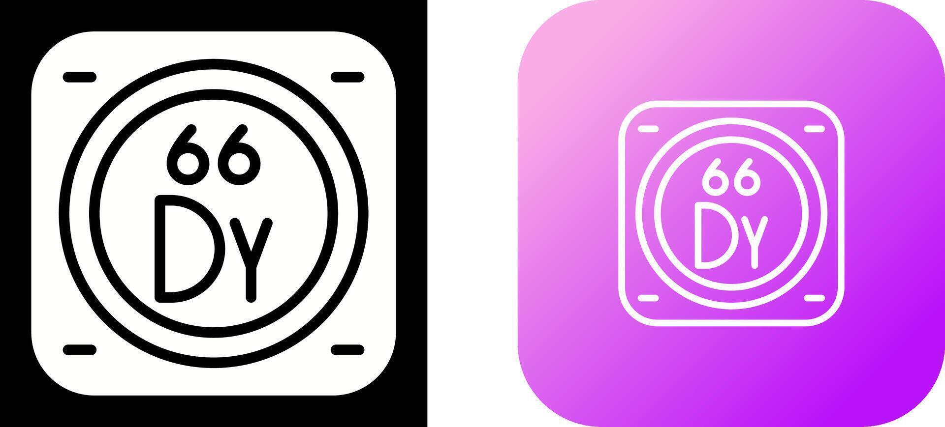 Unique Two Icons Set vector