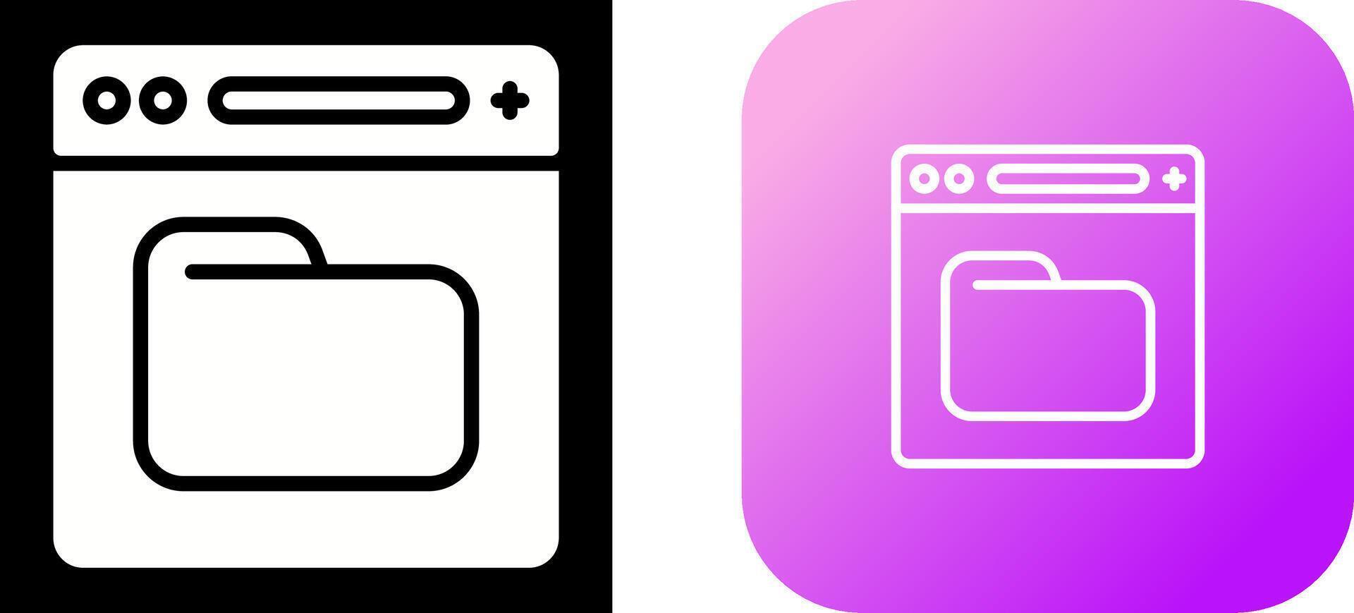 Browser Vector Icon