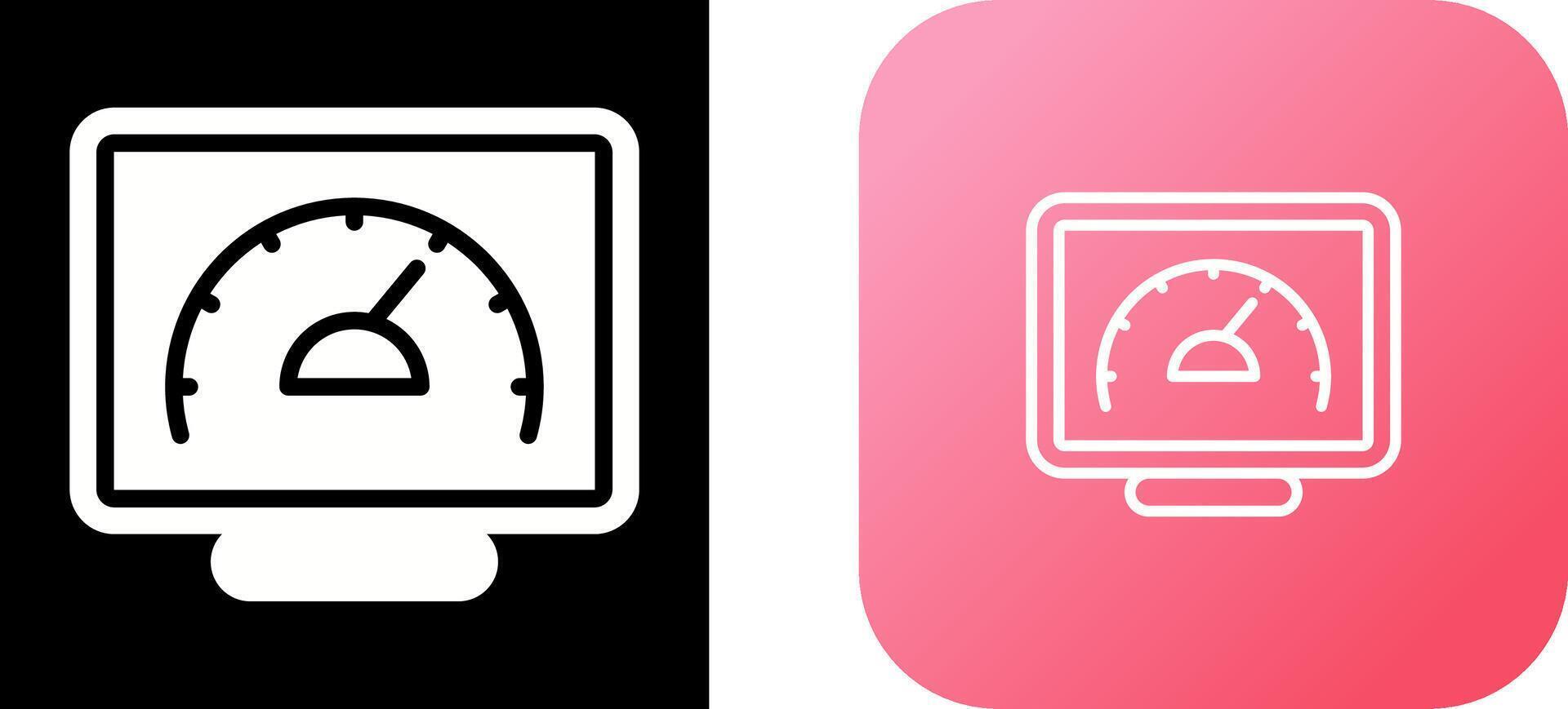 Desktop Computer Vector Icon