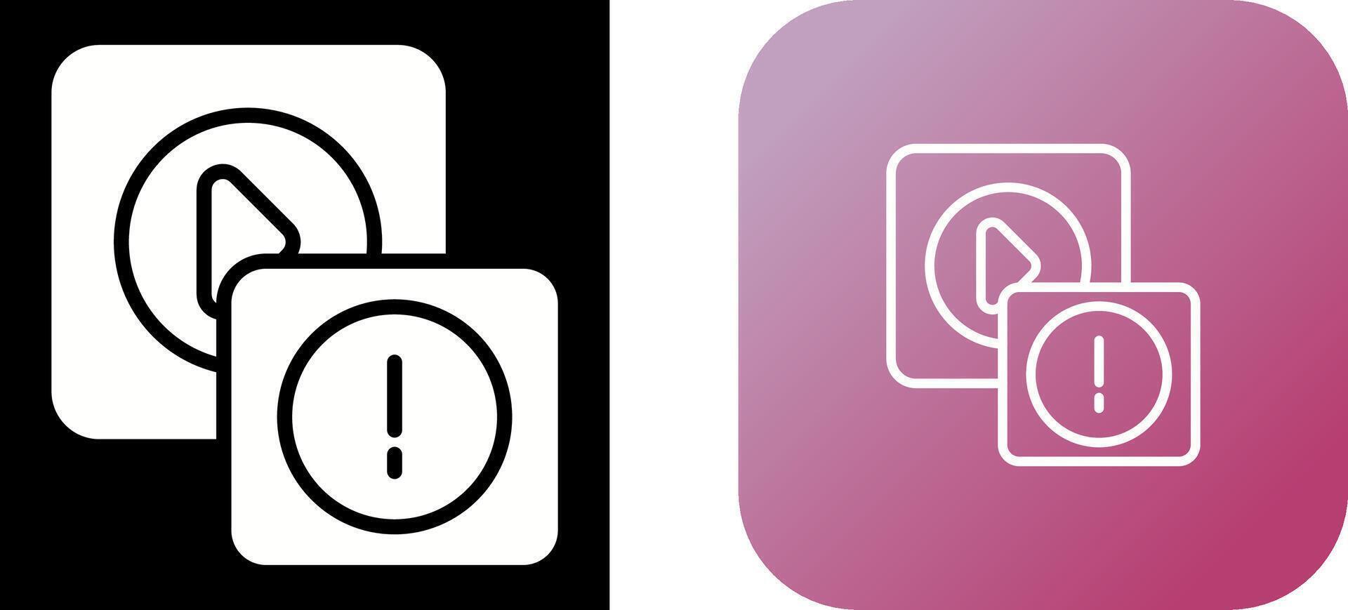 Error Vector Icon
