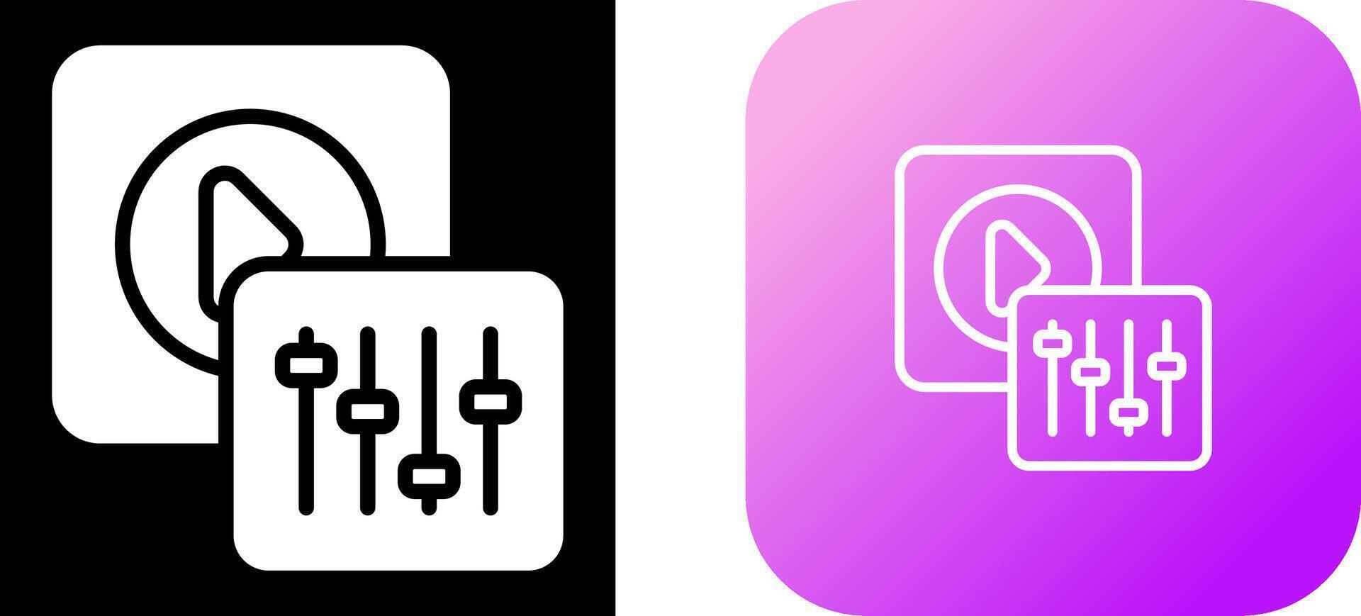 Sliders Vector Icon