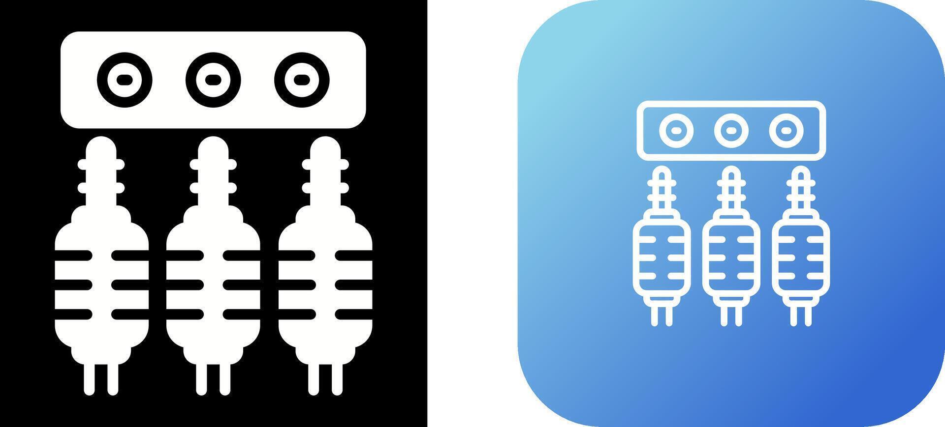 Jack Connector Vector Icon