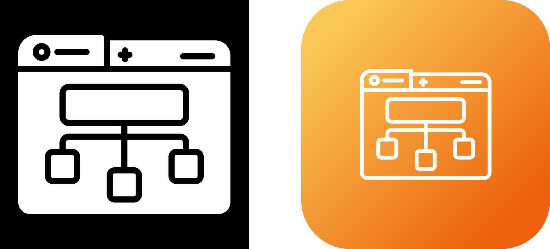 Site Map Vector Icon
