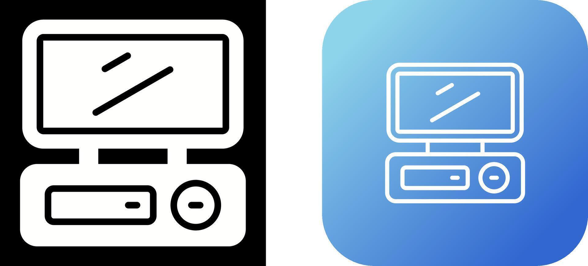 Desktop Vector Icon