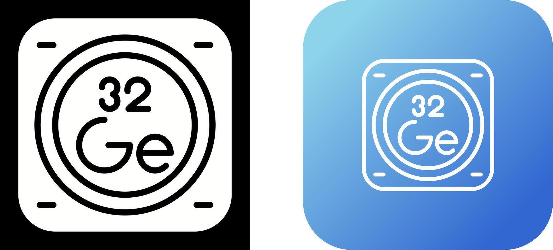 Unique Two Icons Set vector