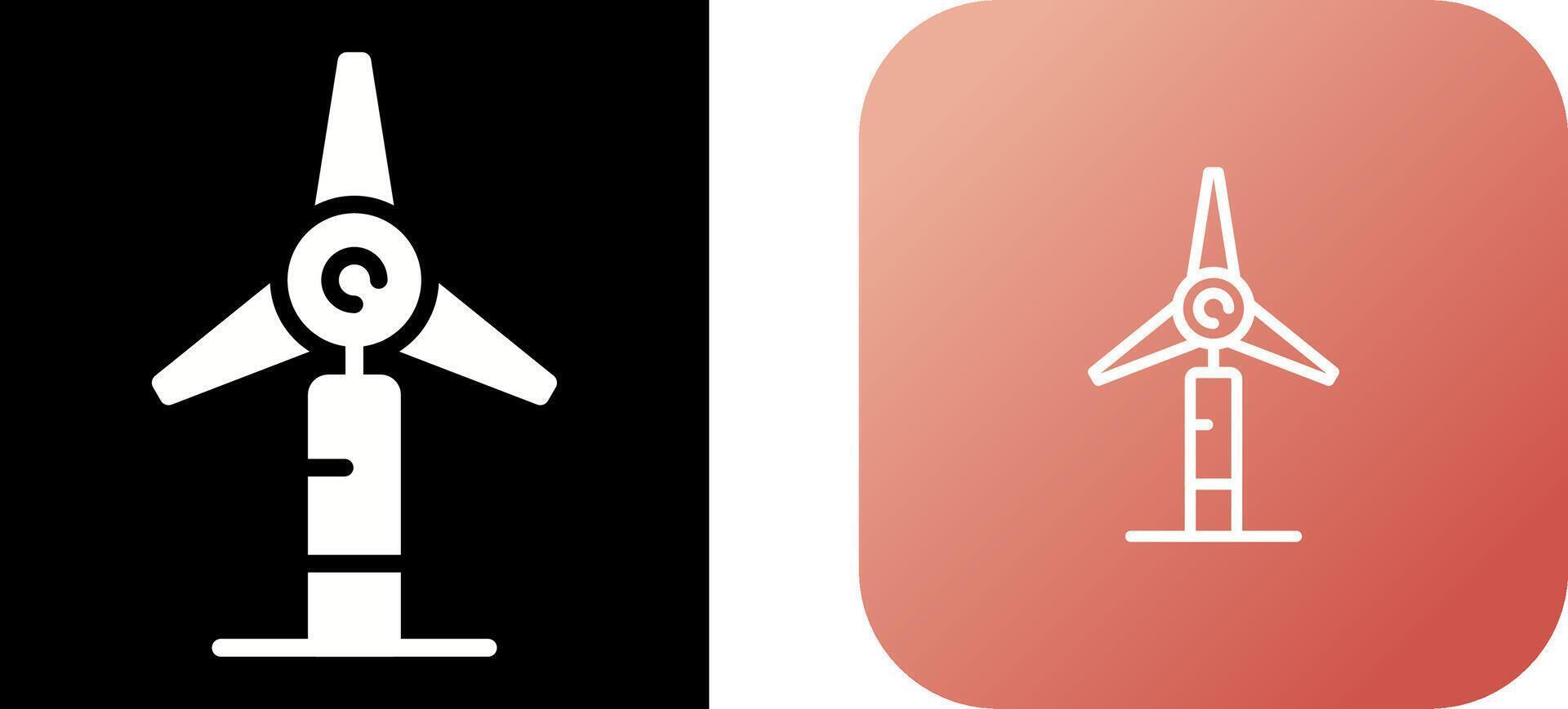Windmill Vector Icon