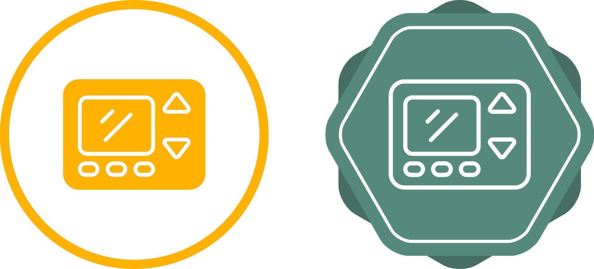 Smart Thermostat Vector Icon