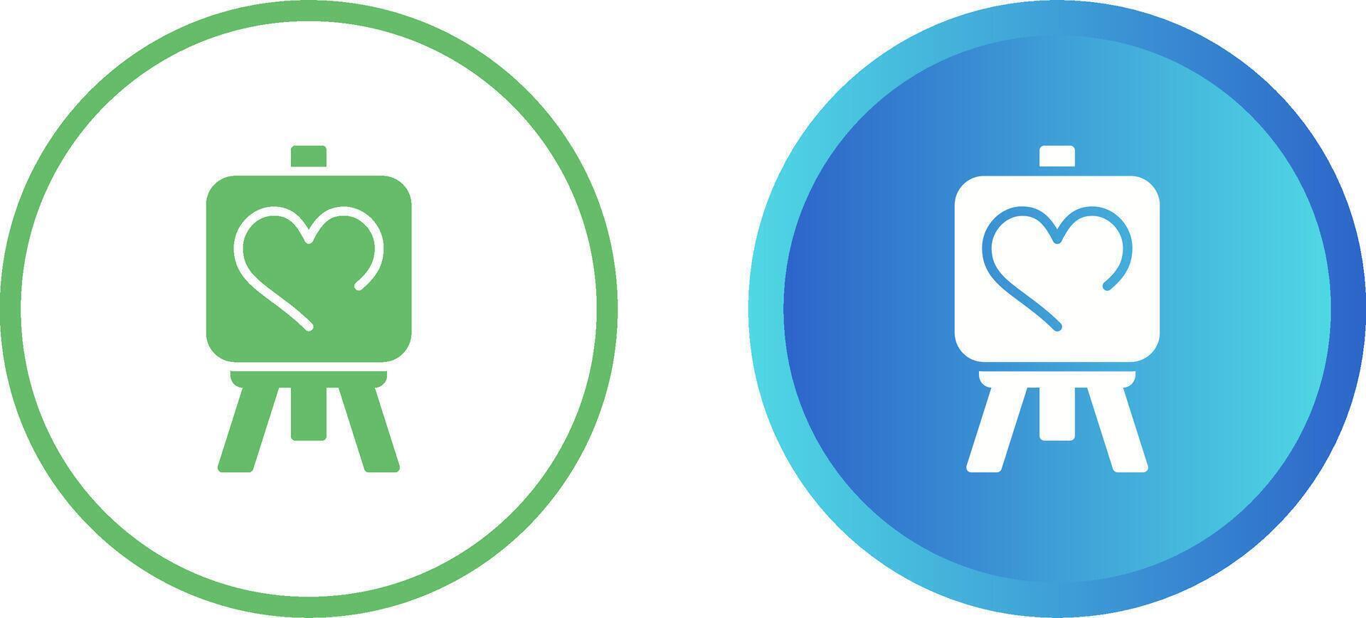 Love painting Vector Icon