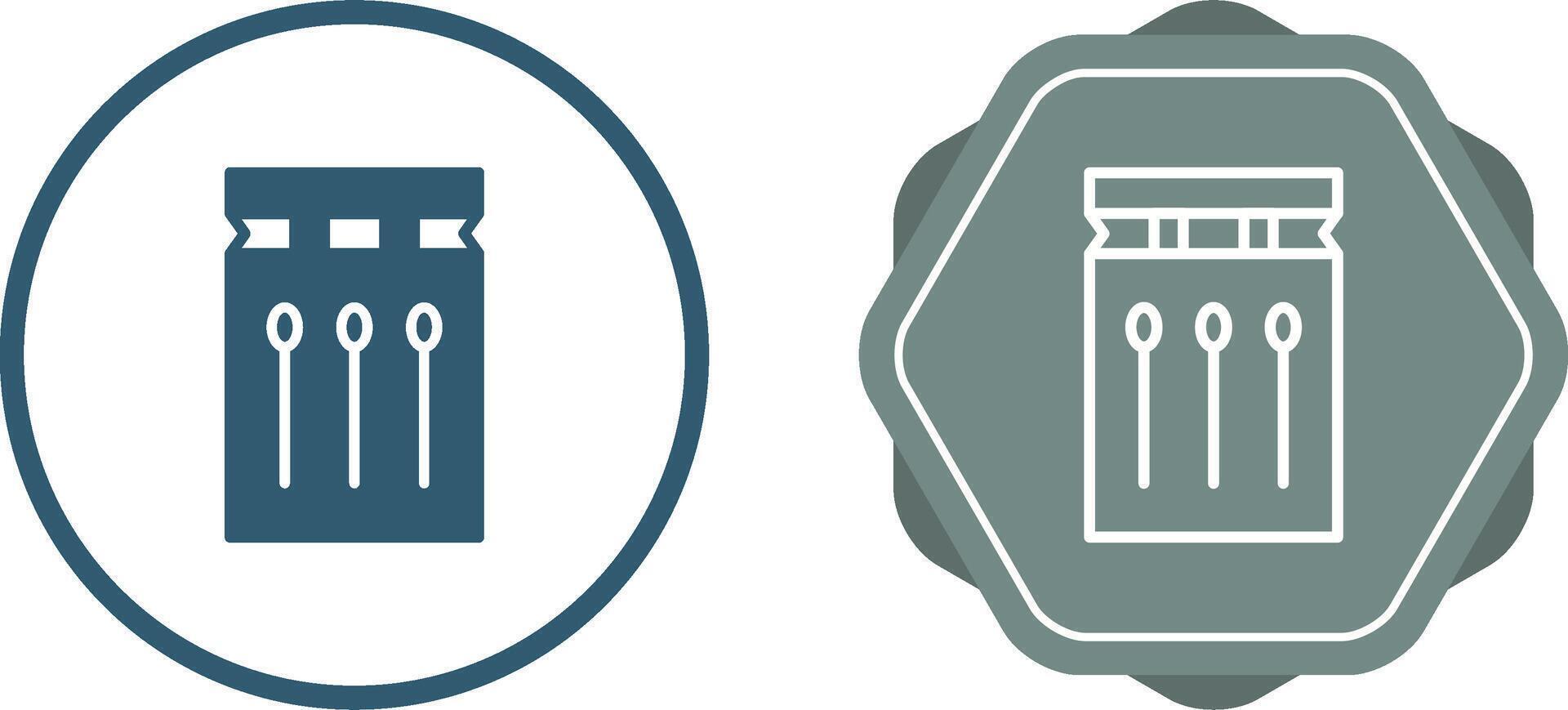 Waterproof matches Vector Icon