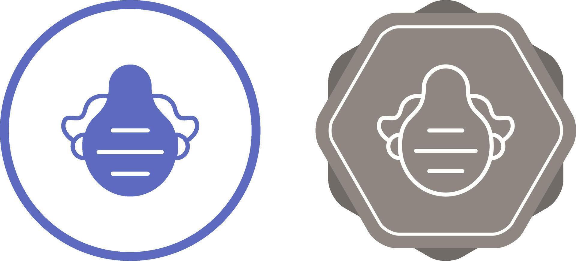 Dust mask Vector Icon