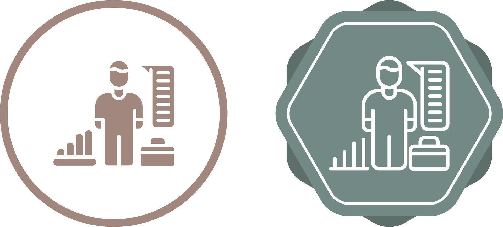 HR Analytics Vector Icon