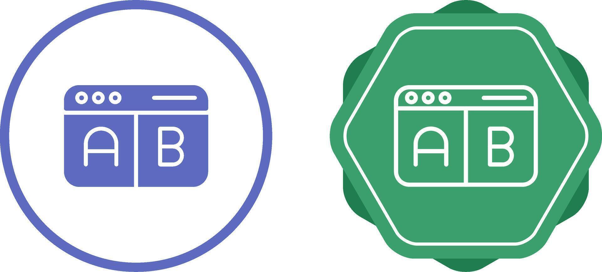 Multivariate Testing Vector Icon