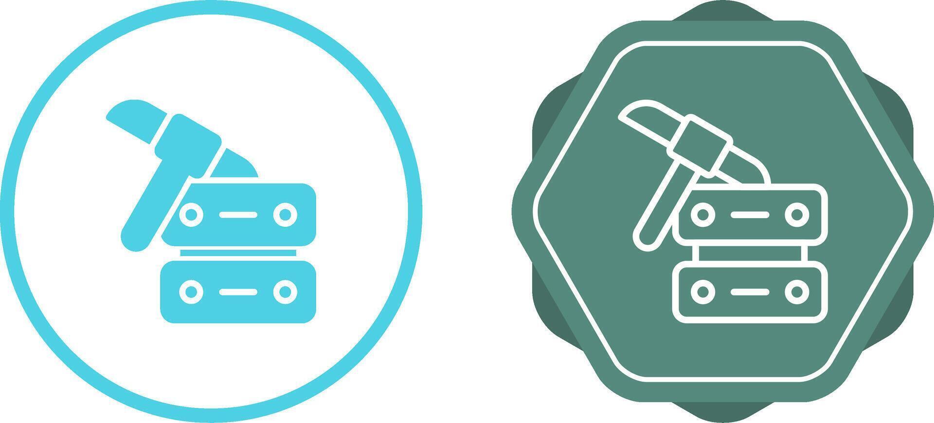 Data Mining Vector Icon
