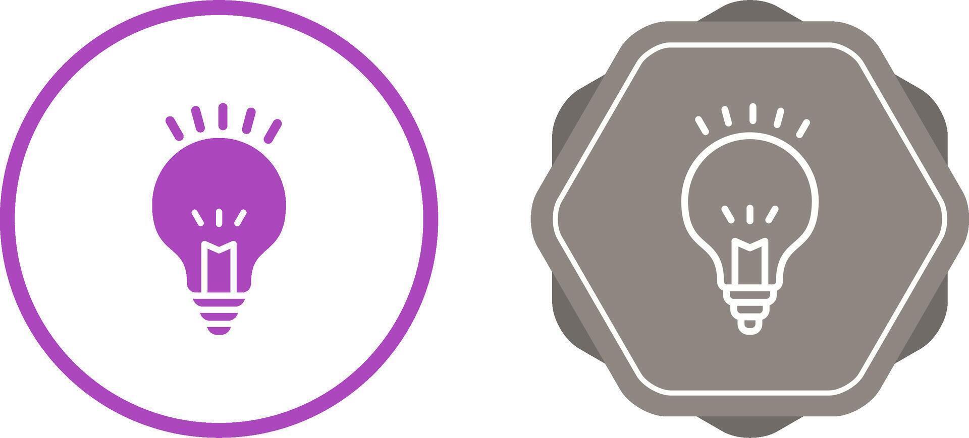 Light Bulb Vector Icon
