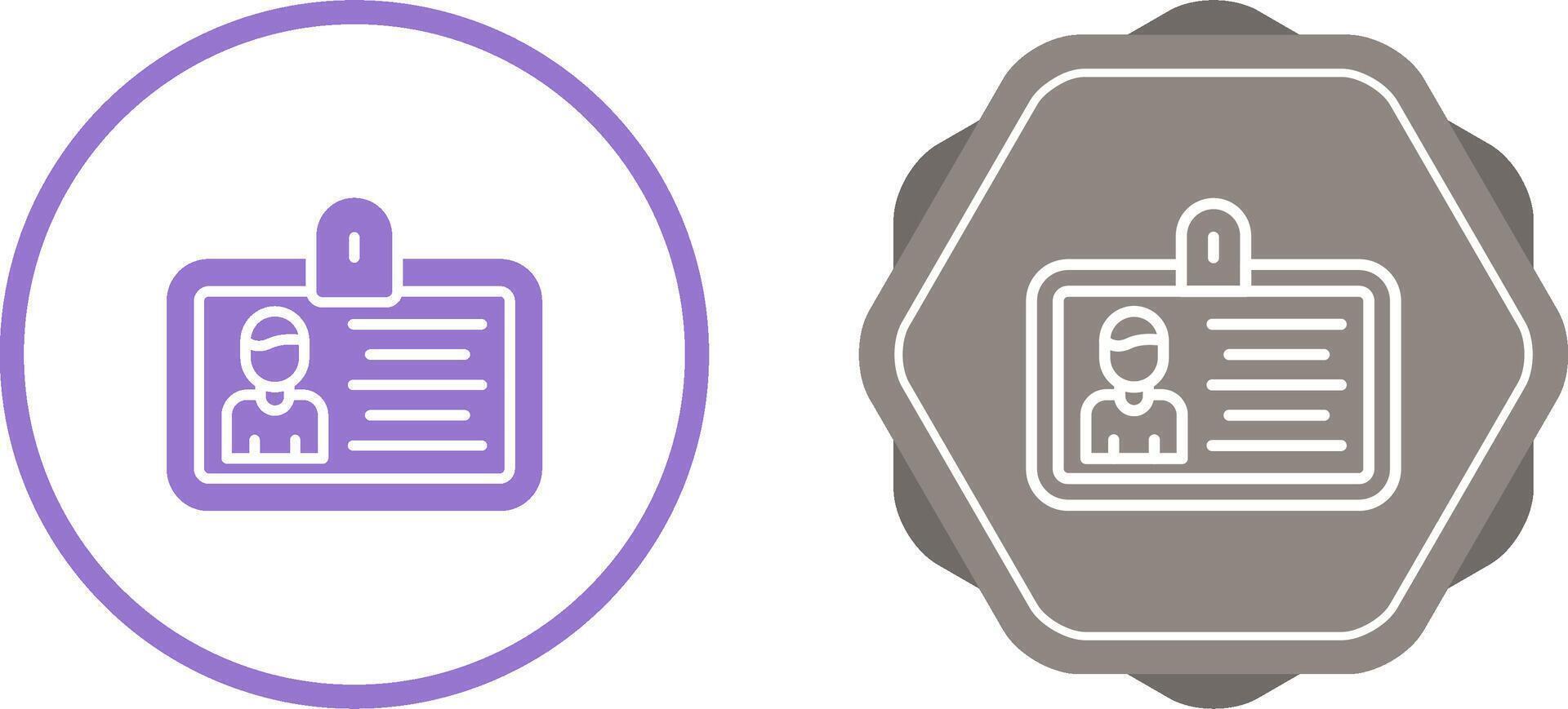 Business Card Vector Icon