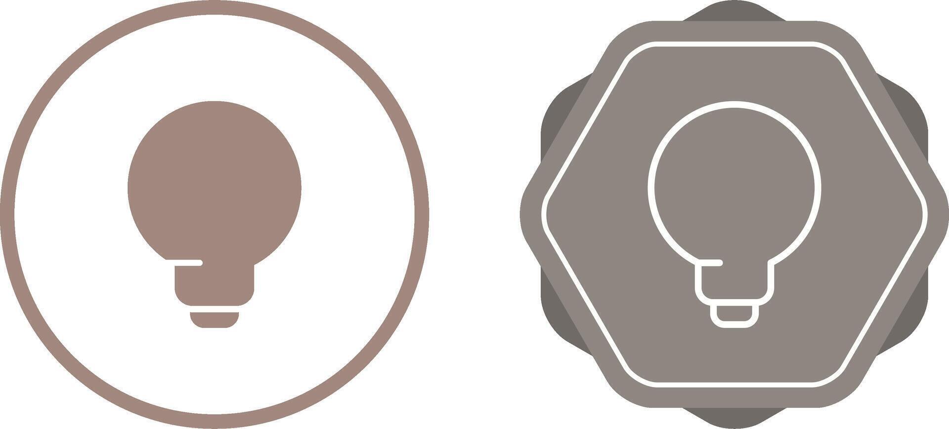 Lightbulb Vector Icon