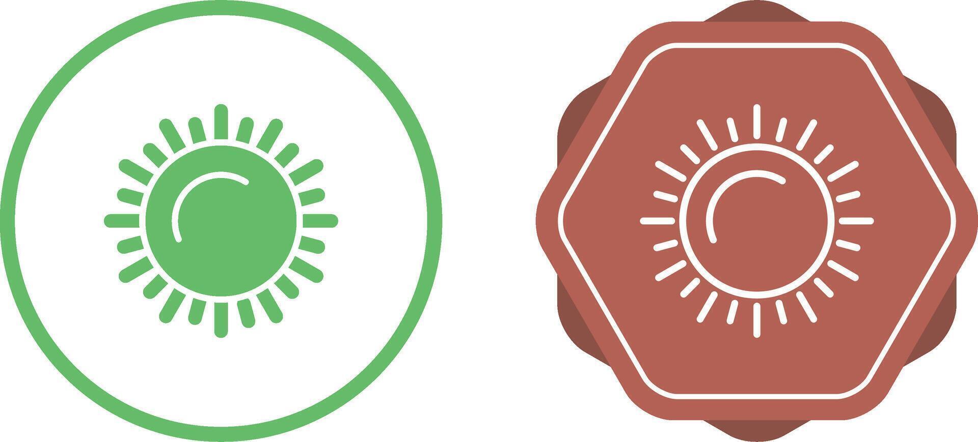Sun Vector Icon
