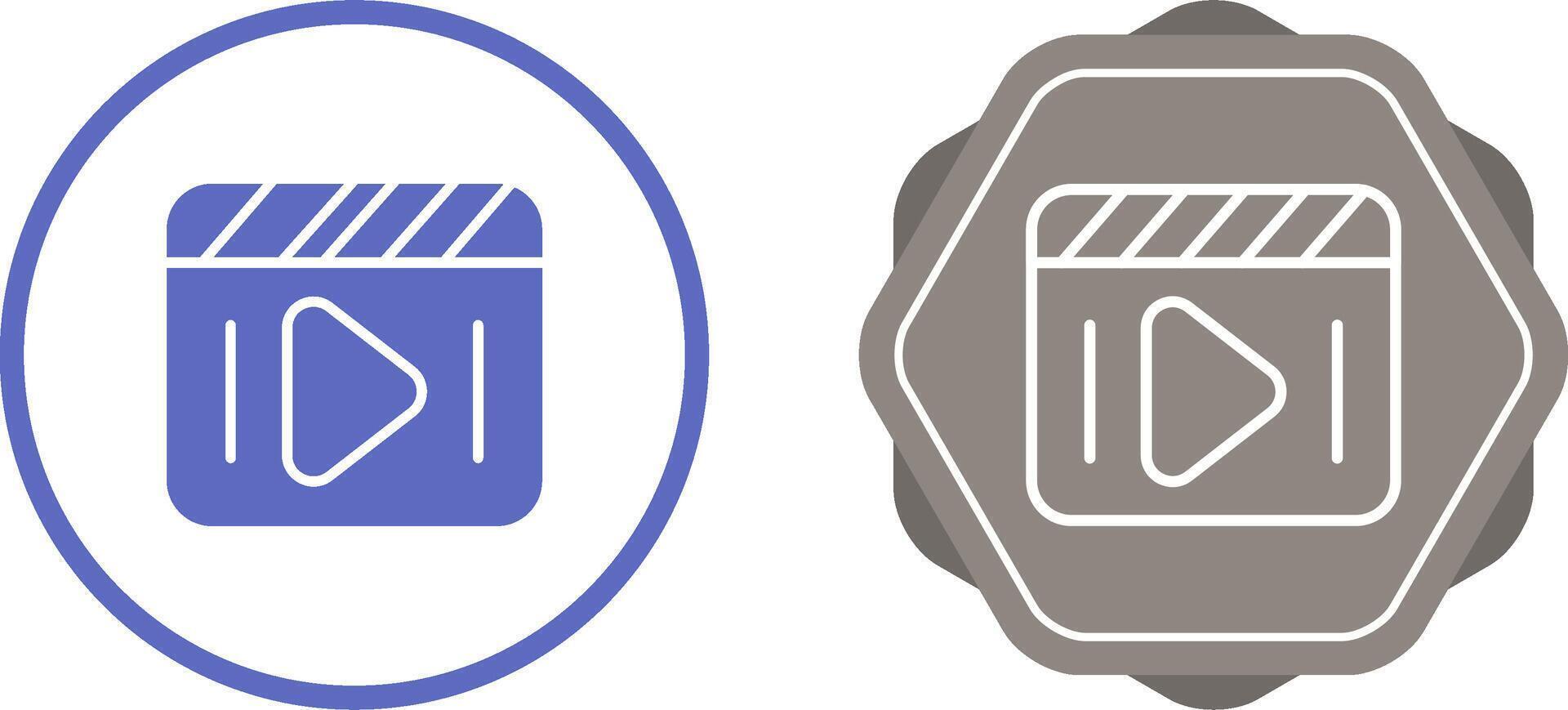 Clapperboard Vector Icon