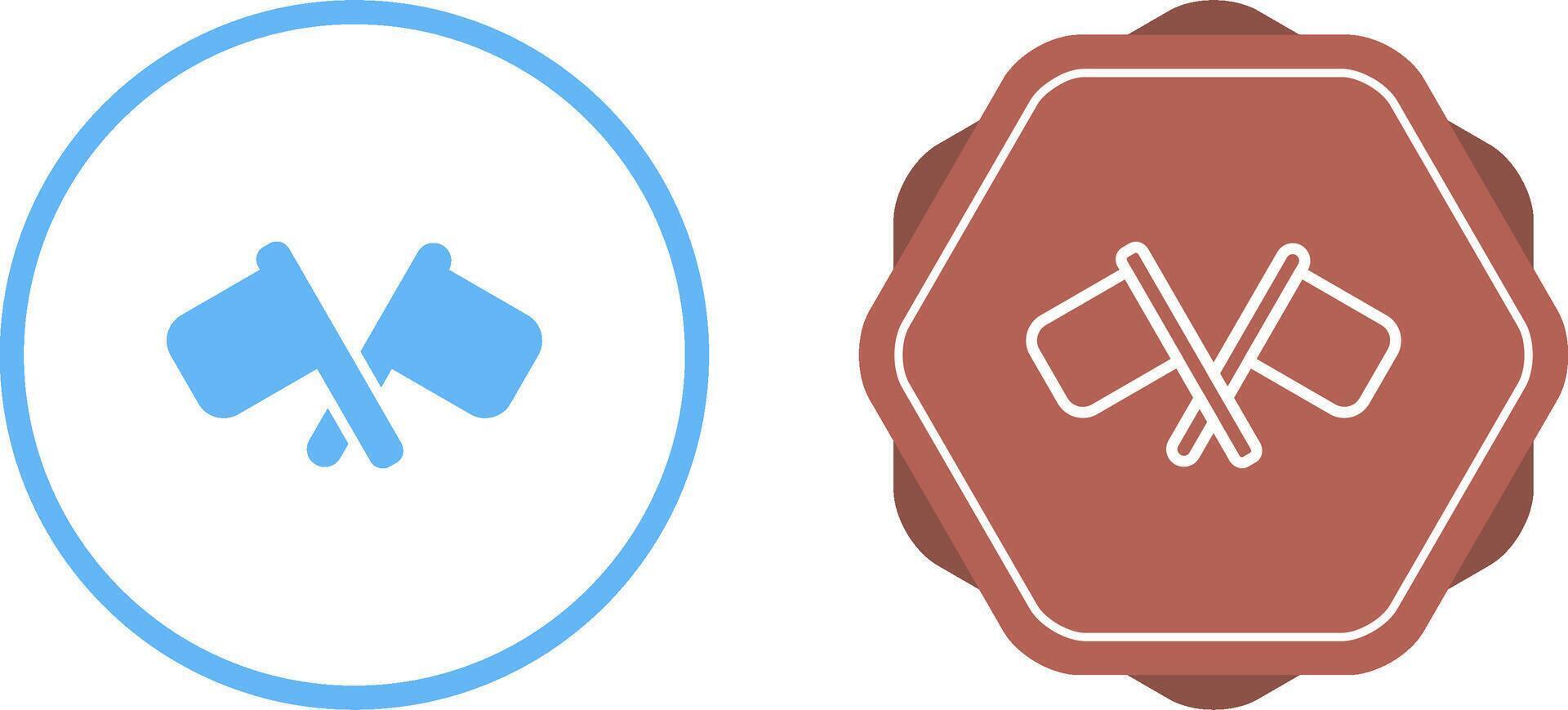 Signal Flag Vector Icon
