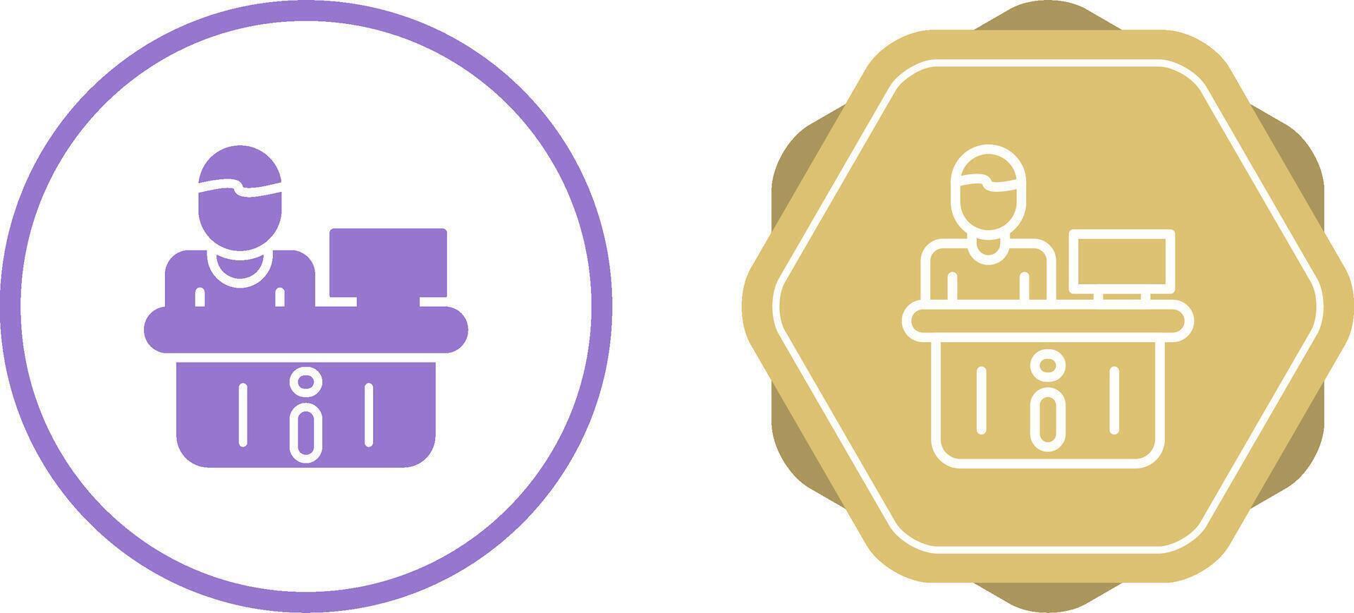 Reception Vector Icon