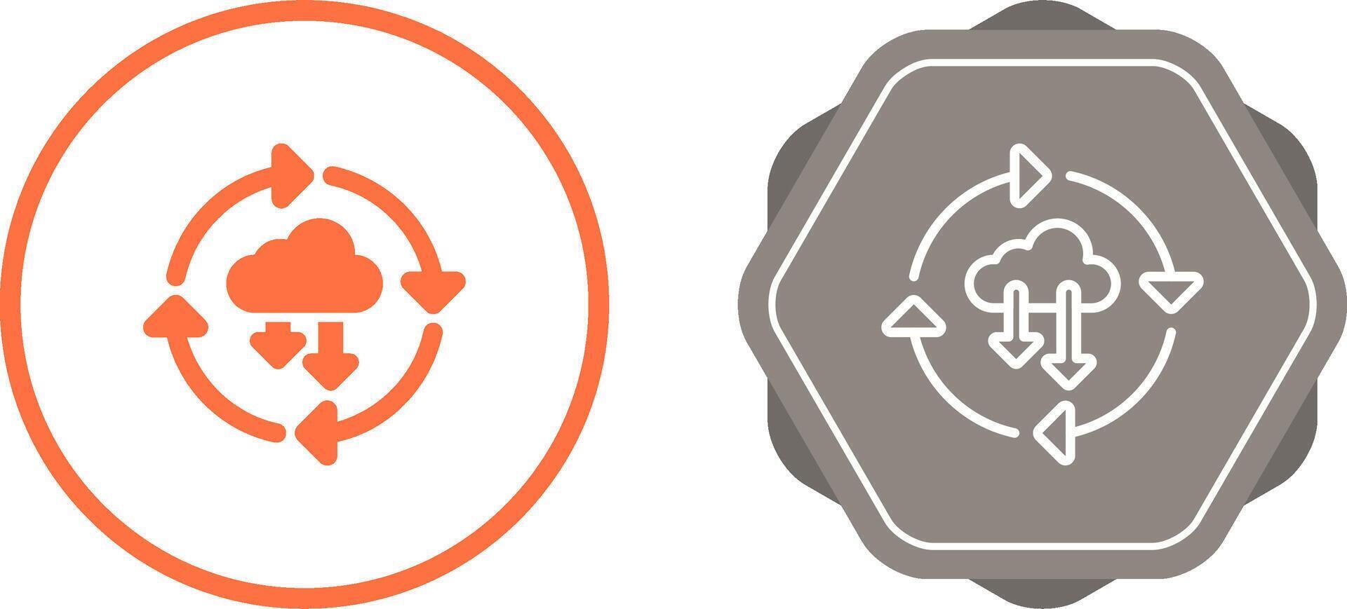 Continuous Deployment Vector Icon