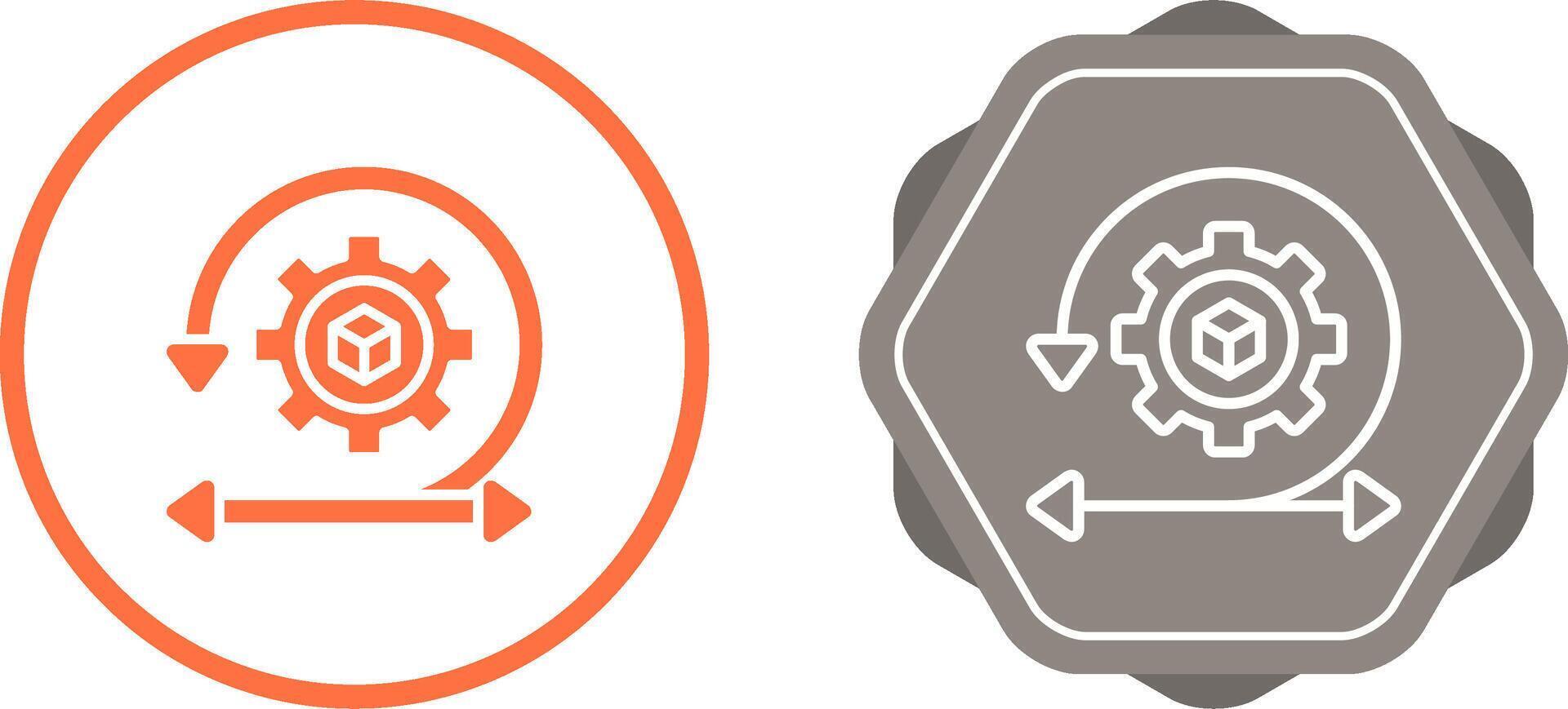 Iterative Design Vector Icon