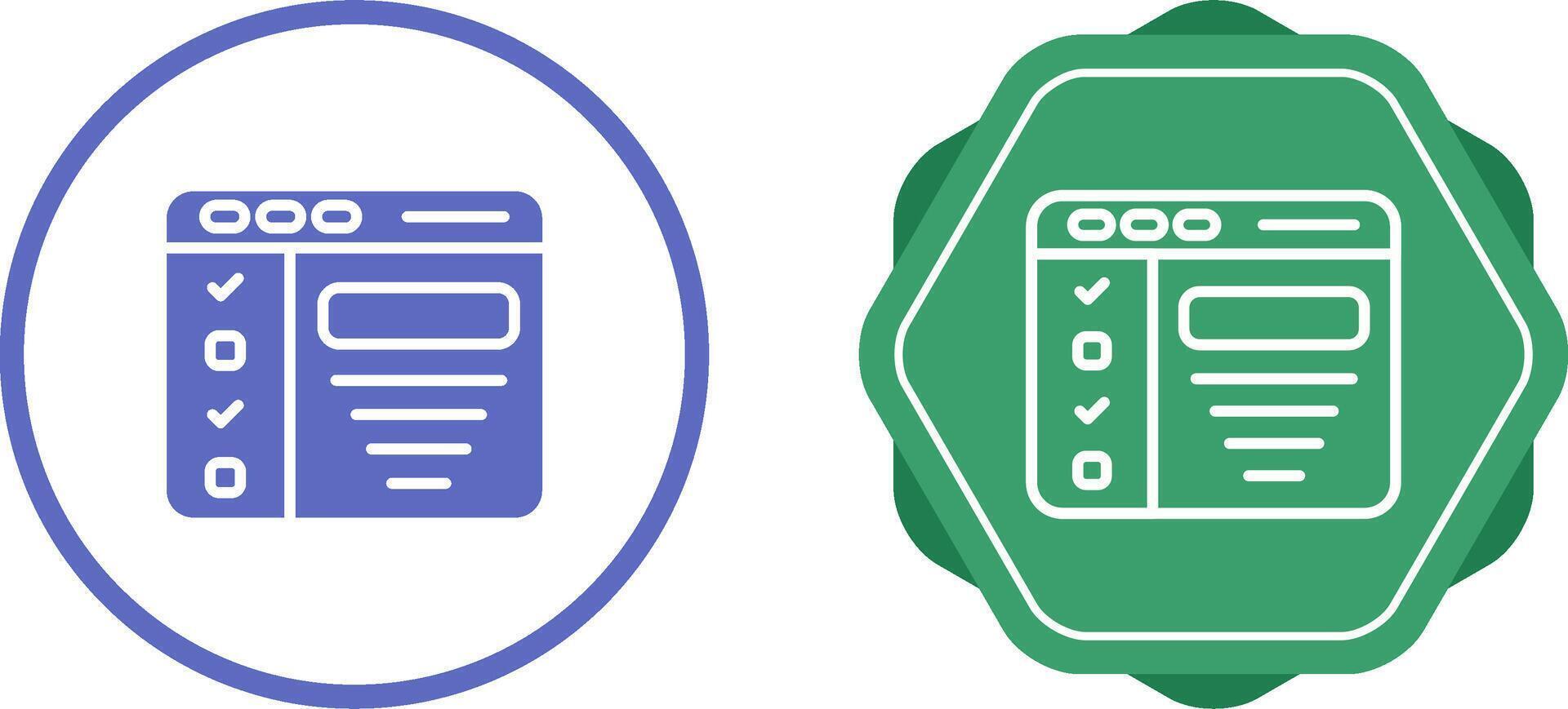 Design Brief Vector Icon
