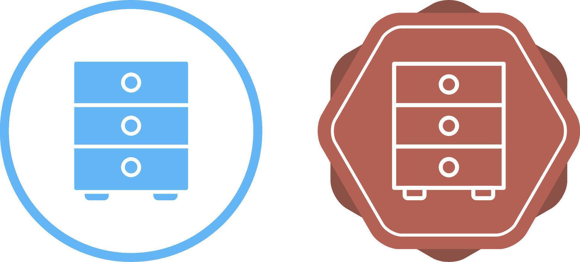 Unique Two Icons Set vector