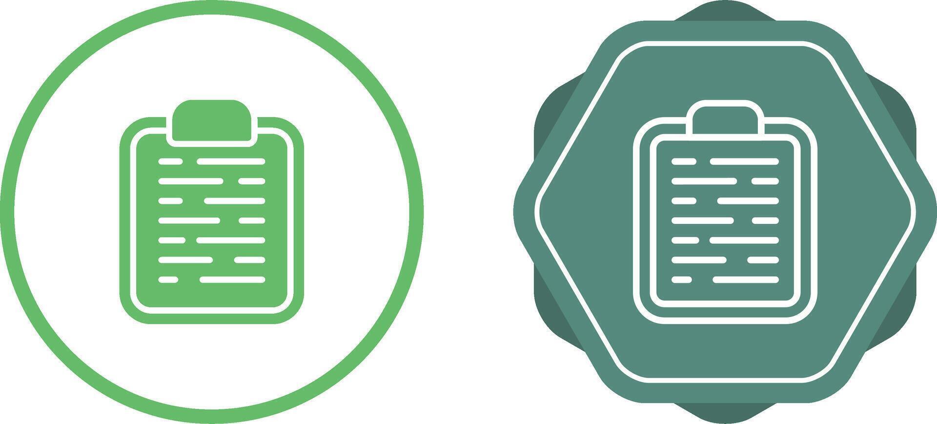 Unique Two Icons Set vector