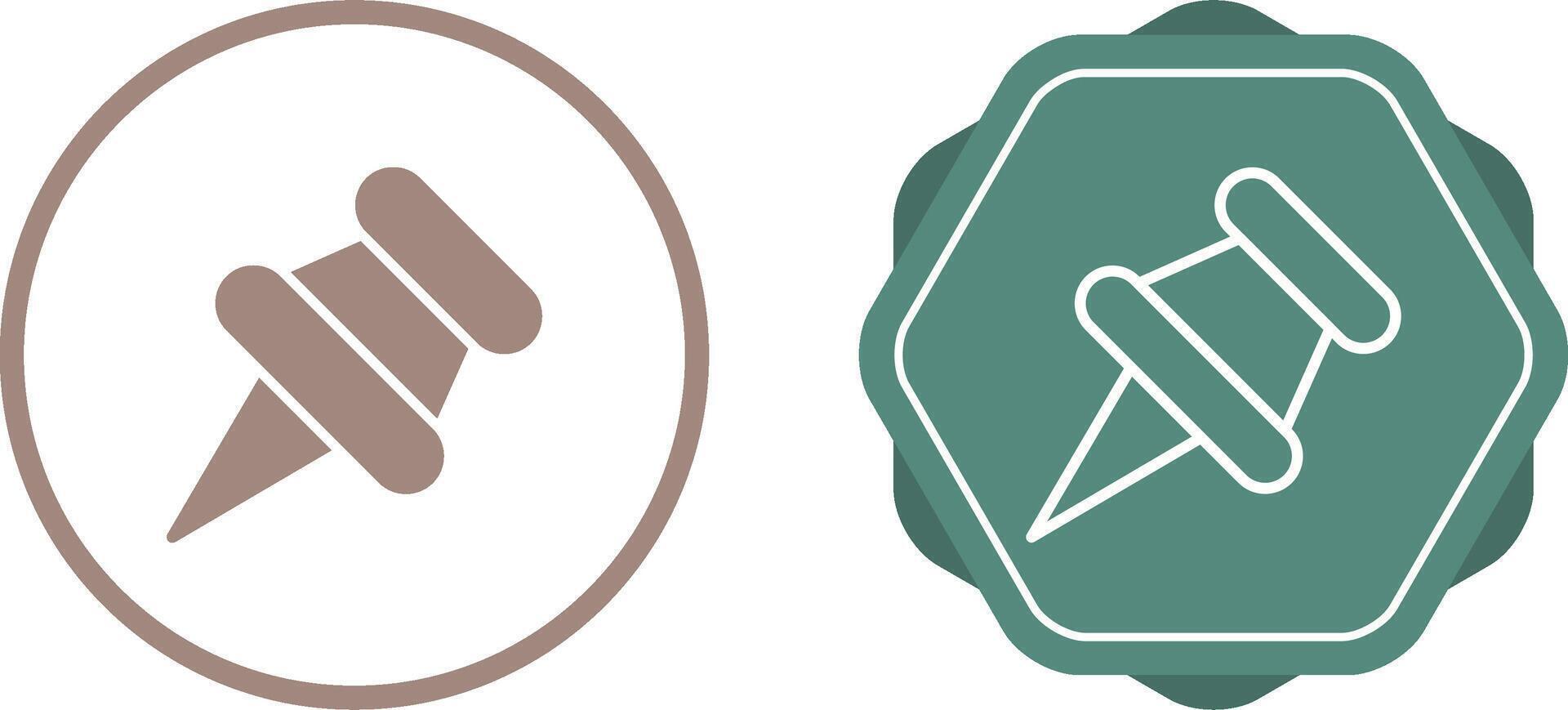 Pushpin Vector Icon