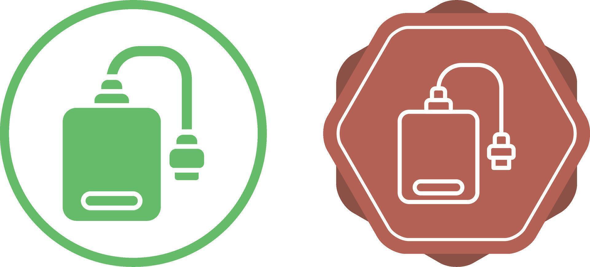 External Hard Drive Vector Icon