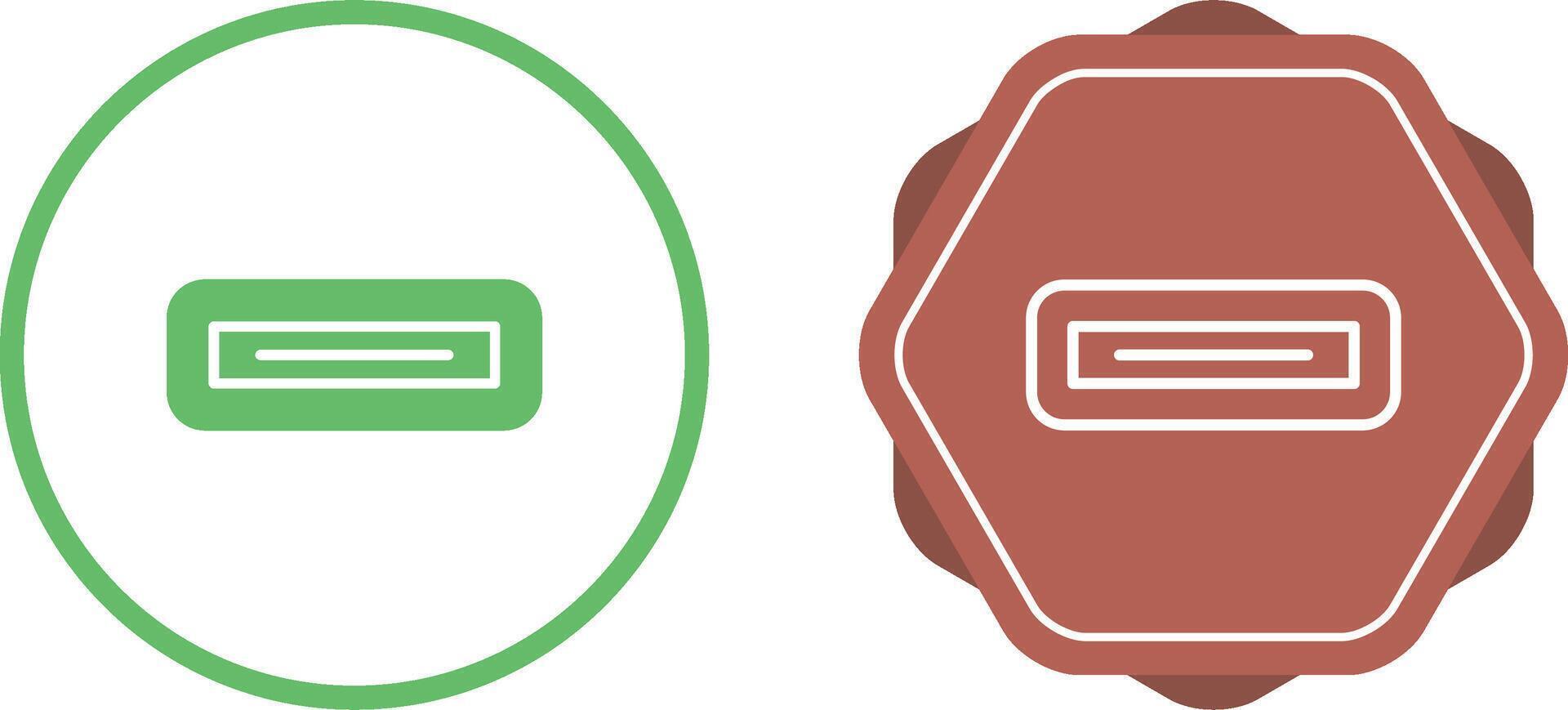 USB Port Vector Icon